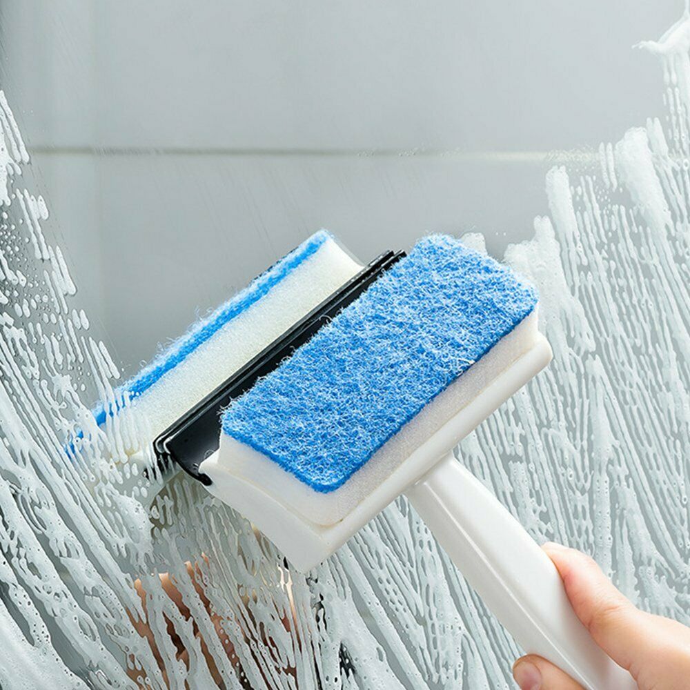 Double Side Window Glass Cleaning Wiper Brush