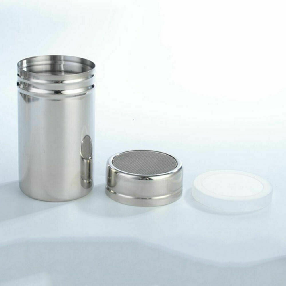 Stainless Icing Sugar Cocoa Coffee Shaker Flour Duster