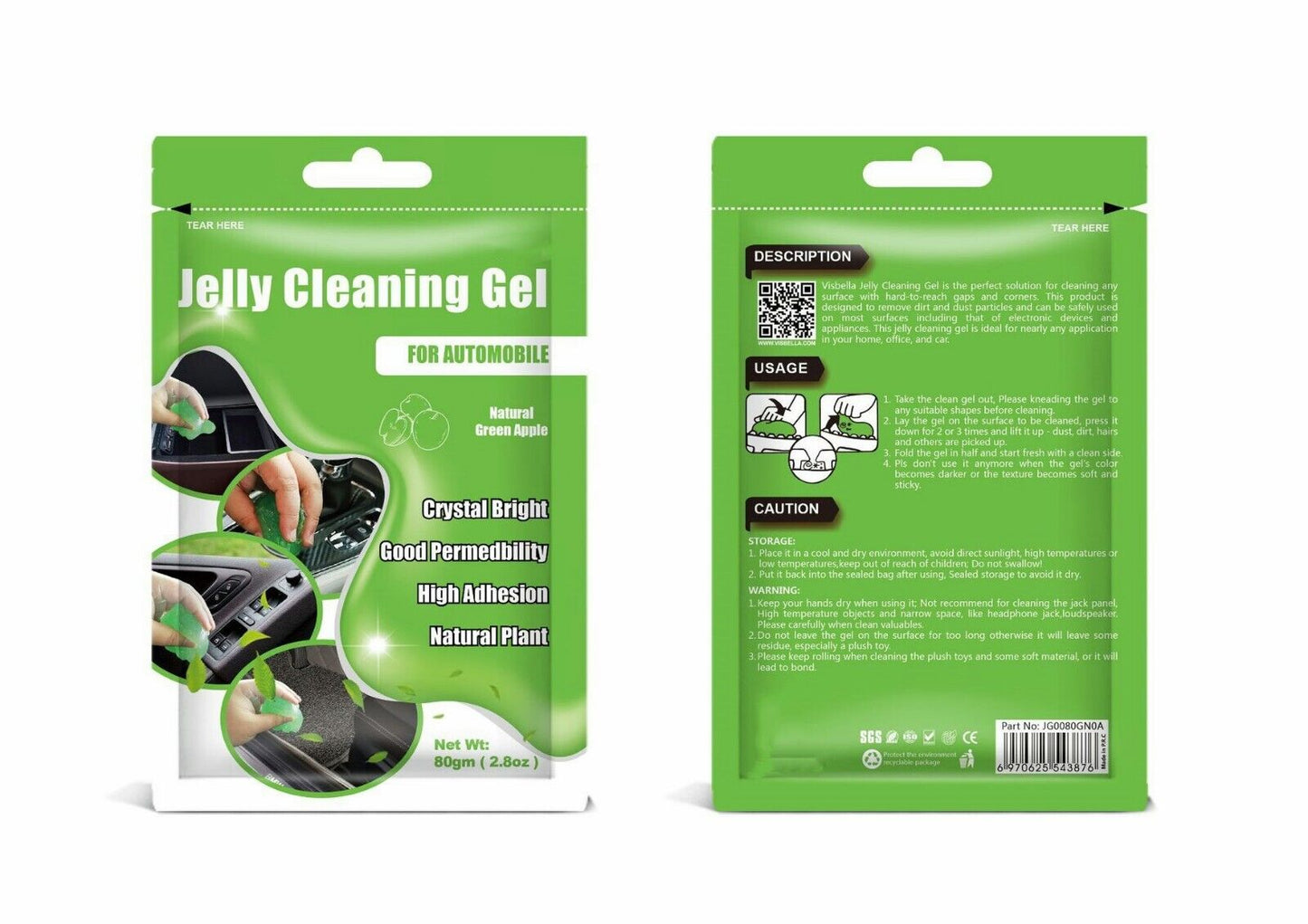 CLEARANCE- Cleaning Gel Slime Super Clean Magic Car Laptop Keyboard Dust Dirt Cleaner