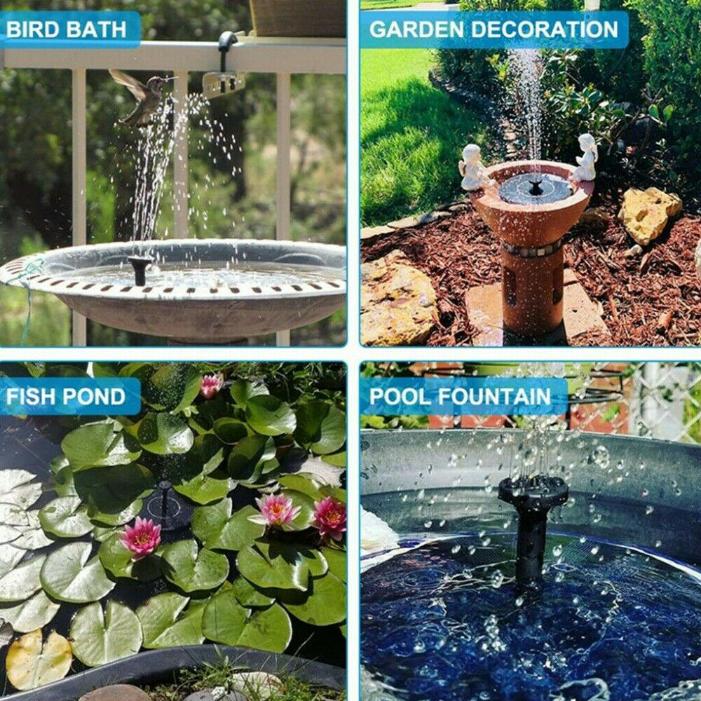 Submersible Solar Fountain Pond Pump