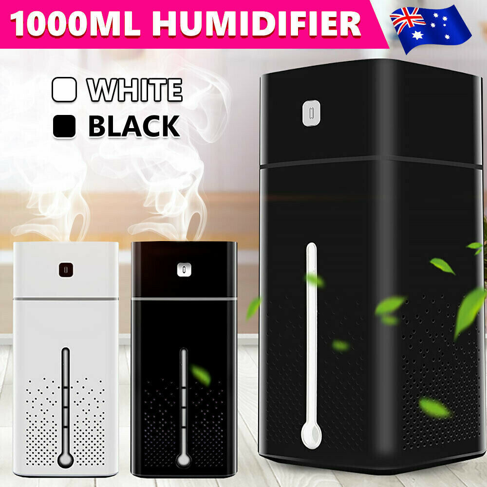 Ultrasonic Air Humidifier Purifier 1L