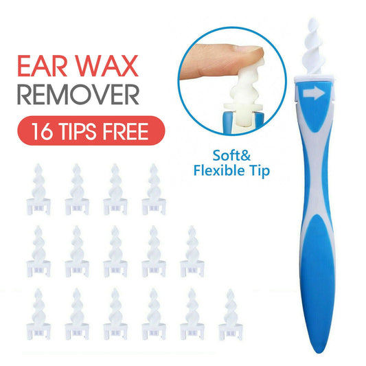 16Pcs Smart Flexible  Ear Pick Spiral Removal