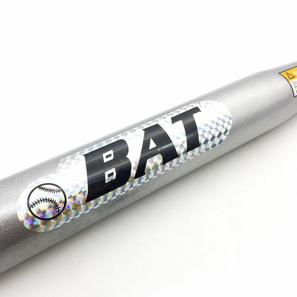 32" /25"  Lightweight Steel Alloy Silver Baseball Bat